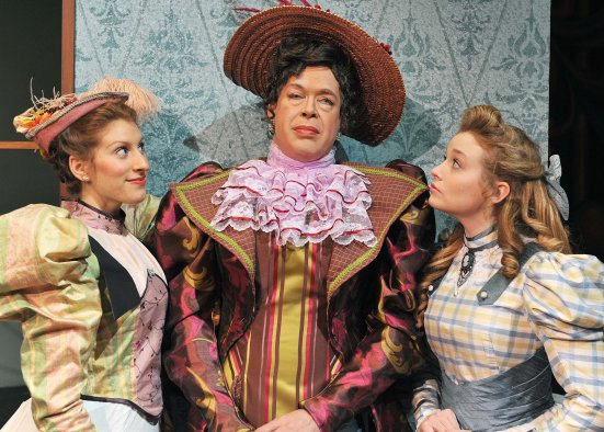 Lady Bracknell instructs her "wards" in Oscar Wilde's "The Importance of Being Earnest"