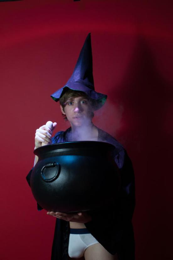 John Michael brewing up a whale of a tale....