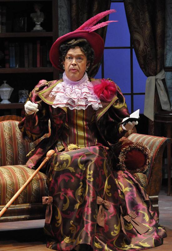 Michael Jones as Lady Bracknell