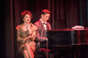 Janelle Lutz as Judy Garland, Alex Ross as Peter Allen