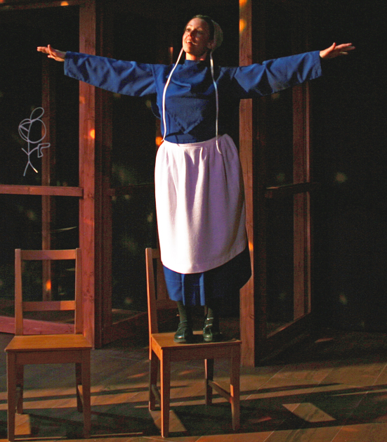 Katherine Michelle Tanner in The Amish Project at Oklahoma CITY REPertory Company